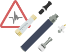 Health Risks Related to the Types of Materials in Your Vaporizer icon