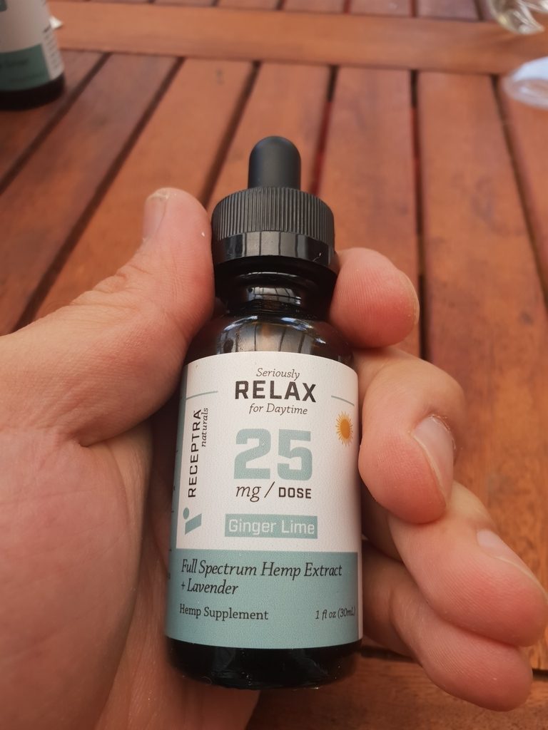 Receptra Naturals Seriously Relax Tincture